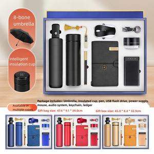 <span class=keywords><strong>3</strong></span>-teiliges Notizbuch-Geschenkset Business-Geschenkset Notizbuch mit Powerbank-Set Individuelles Markenlogo Werbegeschenk - Product Image 2