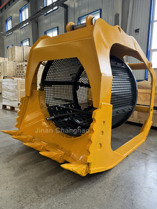 Godet rotatif à tamis pour excavatrice, godet de criblage pour la construction - Product Image 5
