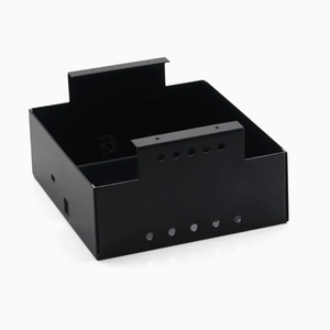 Boîtier électronique en tôle personnalisé à fond ouvert avec trous de ventilation pour l'assemblage du contrôleur de puissance - Product Image 3