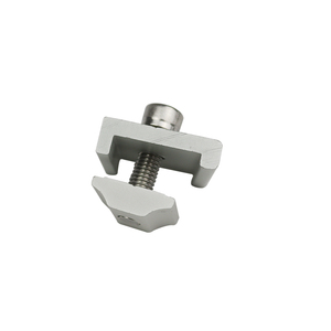 Pinces à <span class=keywords><strong>rail</strong></span> solaire en aluminium, 12 pièces, pour montage de panneaux solaires PV - Product Image 1