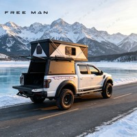 Coque de camping-car pour pick-up, ouverture automatique rapide en aluminium pour toutes les saisons, compatible avec Ford F-150 Raptor