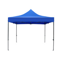 Carpa Plegable Portátil Personalizada 3x3, Tipo Pop-Up, Individual, para Todas las Estaciones, Interior/Exterior, PVC Impermeable, Fácil de Montar, Comercial