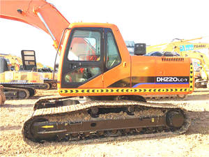 Excavadora Doosan usada de alta calidad, estructura robusta, gran eficiencia, motor de bomba de segunda mano, buen rendimiento - Product Image 3