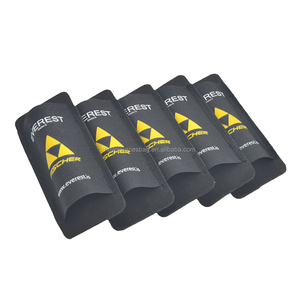 Soporte de esquí de 55*135mm, venta al por mayor, Herramienta de sujeción de manga de esquí nórdica personalizada, correa de tubo de esquí con gancho y bucle - Product Image 1