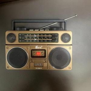 Retro 1980s Boombox Cassette Recorder AM FM SW Solar Radio BT <b>USB</b> TF 4 <b>Speaker</b> Stereo Portable Audio Device - Product Image 5