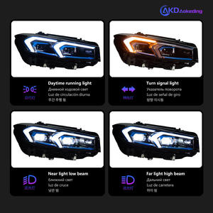 Para BMW 3 Series G28 montaje de faros Gold Angel Eye LED Luz de circulación diurna 8000K Color aplicable para 19-24 Old New Matrix - Product Image 5