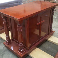 Púlpito de Iglesia de Madera Podio Soporte para Venta al por Mayor