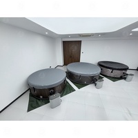 Nouvelle baignoire gonflable à prix d'usine avec bulles de massage, spa extérieur pour la maison et le jardin