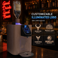 Luxury-20 ° Machine à refroidir les spiritueux C Liquor, refroidisseur à compresseur pour une seule bouteille, pour bar, discothèque