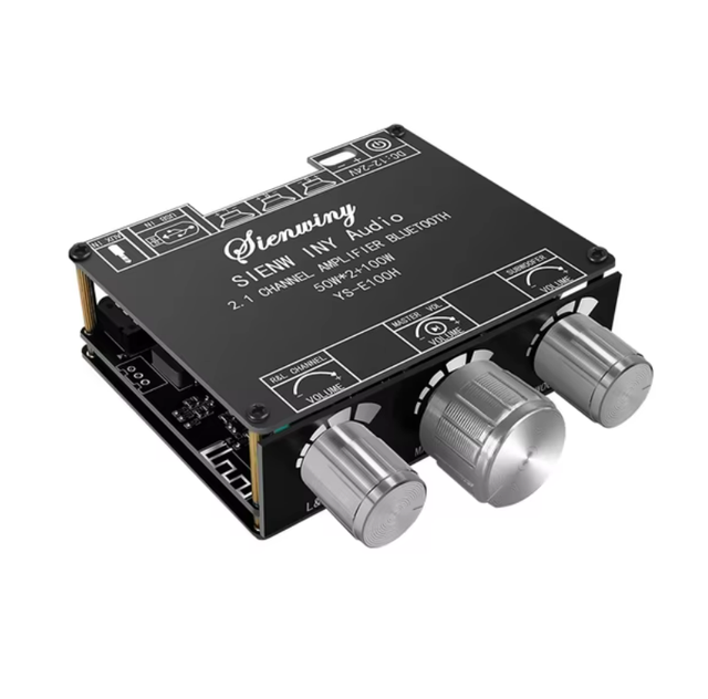 YS-E100H 2.1 Channel Audio Amplifier Module High And Low Tone Heavy Subwoofer TPA3116