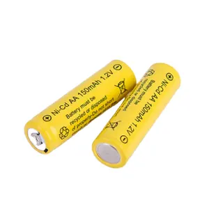 批发NiCD可充电1.2V AA 800mAh Ni-CD电池电动玩具绿色