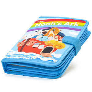 <span class=keywords><strong>Livre</strong></span> sensoriel bleu personnalisé en feutre avec broderie, thème personnalisable, jouet éducatif précoce de luxe - Product Image 3