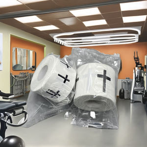 Hıristiyan spor sert bant pamuk çinko oksit beyaz atletik çapraz bilek bandı gemi okuyun - Product Image 5