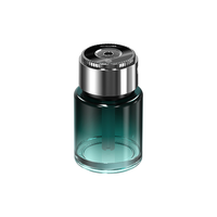 Diffuseur d'aromathérapie pour voiture, vaporisateur, bouteille en verre de 160 ml, minuterie intelligente, type gobelet pour voiture, diffuseur automatique de parfum, désodorisant d'air