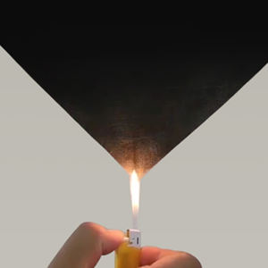 Matériau d'amortissement acoustique écologique sûr pour les applications de surface multiples Feutre acoustique en vinyle évalué au feu de ClassA - Product Image 4