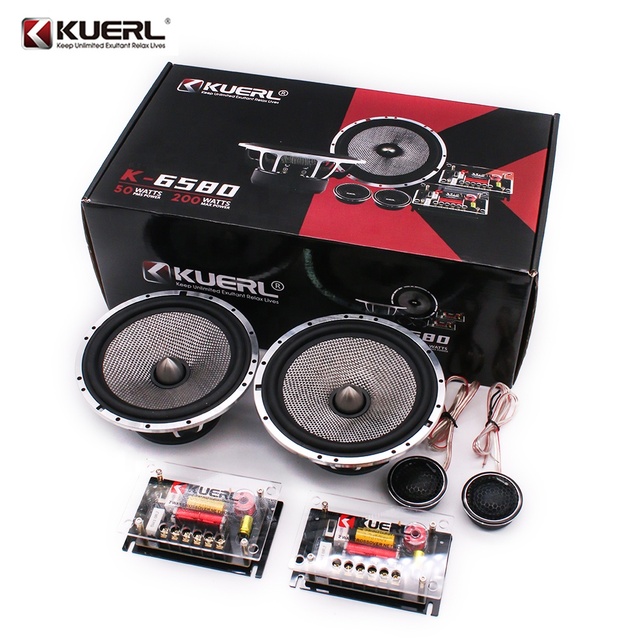 Factory Wholesale New Model 2 Way Car Component Speaker Aluminum Alloy Basin Stand Speaker Set for Car