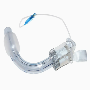 Gmedisys CTT Cuffed <span class=keywords><strong>Tracheostomy</strong></span> <span class=keywords><strong>Tube</strong></span> Rounded Tip 2.5mm~11mm Alat Bedah Transparan Sekali Pakai Bersertifikat CE - Product Image 3