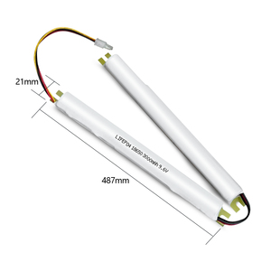 Batterie de remplacement d'éclairage d'urgence JINTION 9.6V 3000mAh LiFePO4 pour <span class=keywords><strong>Philips</strong></span> TrustSight 929003419006 6 cellules - Product Image 3