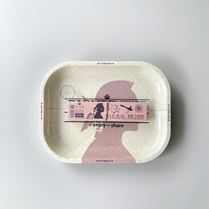 Organic Unbleached <b>Rolling</b> Paper <b>Kit</b> with Biodegradable Grinder <b>Rolling</b> Tray Paper Cones Eco-friendly Smoking Set - Product Image 4