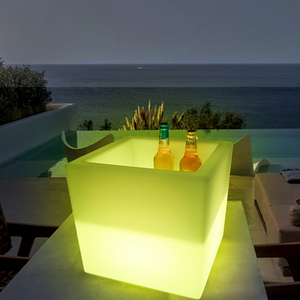 Cubo de hielo para discotecas, cubo de hielo para DJ, con luz brillante, soporte para botella de cerveza, para eventos al aire libre, cubo de hielo led para champán - Product Image 6