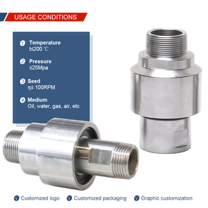Универсальная муфта с резьбовым фланцем, вращающееся соединение из нержавеющей стали, гидравлическое вращающееся соединение высокого давления - Product Image 2