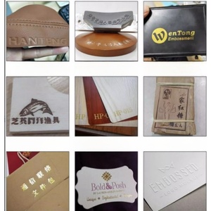 เครื่องปั๊มฟอยล์อัตโนมัติแบบแท่นราบขนาดเล็ก สำหรับ PVC หนัง ไม้ พิมพ์โลโก้ตามสั่ง ปั๊มลายร้อน ใช้ลม - Product Image 6
