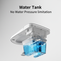 Siège de toilette intelligent haut de gamme avec chauffage, bidet, télécommande, réglage de la température de l'eau inclus, fixation au sol