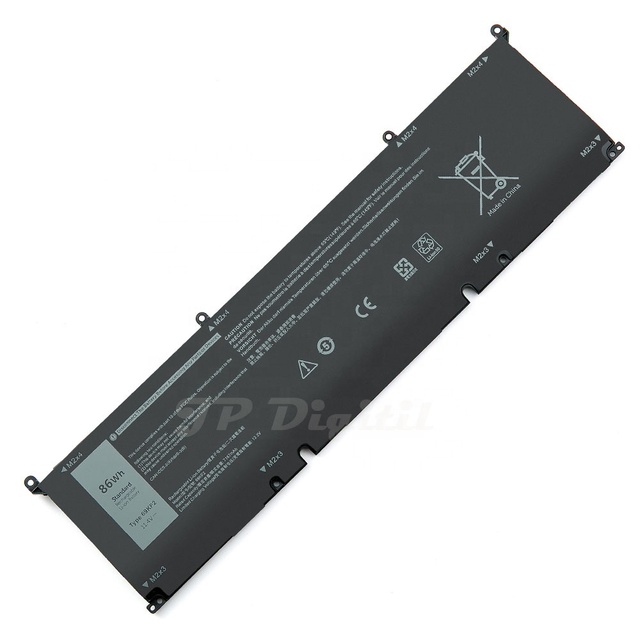 For Dell for Alienware M15 M17 R3 Precision 5550 Laptop Battery Replacement 11.4V 86Wh 69KF2 Lithium Polymer in Stock