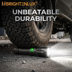 <span class=keywords><strong>Linterna</strong></span> Táctica <span class=keywords><strong>LED</strong></span> Recargable USB Brightenlux Zoom Súper Brillante de Alta Potencia, Impermeable, 26650, 1000 Lúmenes, con Banco de Energía - Product Image 4