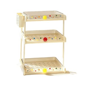 Baby Formula Storage Rack 3 Tier With Drainer For Feeding Supplies And Bottles Bedroom Use - Product Image 5