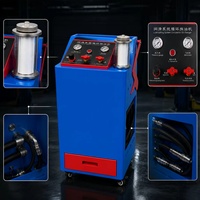 Machine de nettoyage du système de lubrification du moteur de voiture Amsxzo HY-2001 DC12V avec nettoyage dynamique/statique double et filtre de 3 m