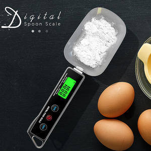 Balance de cuisine numérique LCD 100g 0.01g pour café et lait, avec cuillère intégrée - Vente en gros - Product Image 2