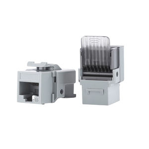 RJ45 Keystone-Buchse 90 Grad Werkzeuglos CAT5E CAT6A UTP Cat 6 Cat6 Modul - Product Image 1