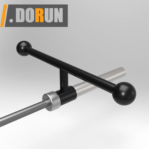 Hàng Chữ T Nhiều Tay Cầm Đính Kèm Mìn Cán Thẳng Tay Cầm Mìn Nâng Tạ Hàng Uốn Cong Với Tay Cầm Bóng Đấu Vật - Product Image 4