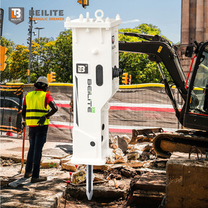 مطرقة هيدروليكية لتكسير الصخور من بيليت تايتشو، مصنع بخبرة 22 عامًا، آلات حفر، مطرقة تكسير صخور للحفارات من نوع الصندوق، مضخة 1.5-3.5 طن - Product Image 1