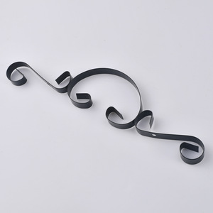 Plaque décorative d'angle en fer Wenzhou Platinum Link, noire, thermolaquée, style moderne et simple pour extérieur - Product Image 3