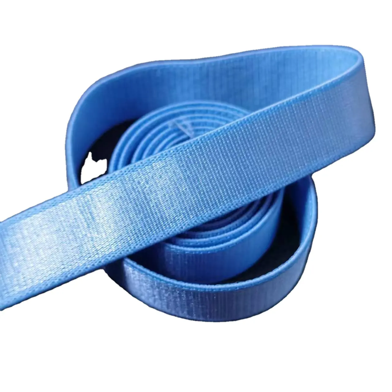 High Quality 0.6-5.0cm Color Nylon Plain Customize Bra Elastic Underwear Elastic Strap Waist Band