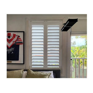 Les persiennes extérieures <span class=keywords><strong>en</strong></span> aluminium conçues pour les persiennes Hurricane peuvent être utilisées pour les terrasses de fenêtres et de portes - Product Image 3