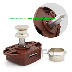 Serrure de meuble pour caravane S6214B, grande serrure à bouton poussoir <span class=keywords><strong>marron</strong></span> pour camping-car - Product Image 5