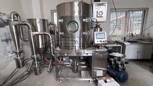 Equipo de secado rápido de líquido secador por pulverización de 1/2 "para materiales sensibles al calor precio competitivo con componentes PLC de primera elección - Product Image 2