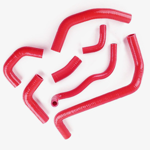 Honda <span class=keywords><strong>CBR600RR</strong></span> 03-04 용 고성능 유연한 고압 맞춤형 내열 라디에이터 실리콘 호스 키트 - Product Image 2