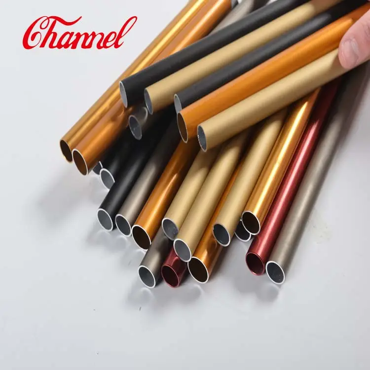 Custom aluminum pipe factory price anodized aluminium tube anodizing aluminum pipe