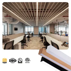 Luci lineari a sospensione esagonali a sospensione a LED decorative moderne per interni a led