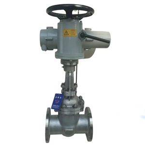 Nhà Máy bán hàng trực tiếp của thép không gỉ điện Van cổng Z945X-16P mặt bích Van cổng - Product Image 2