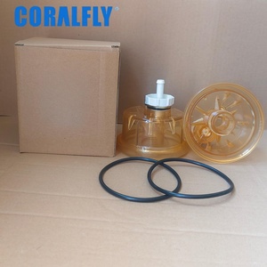 Trucks Engine Fuel Water Separator Filter Cup P564747 RK20135 for R24 R26 Plastic Filter <b>Bowl</b> - Product Image 1