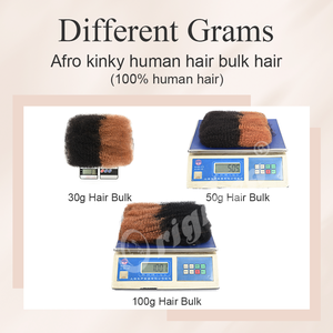 Tóc nối tết tóc người nguyên chất Micro Twist đã được duỗi sẵn, bán buôn, tóc xoăn tự nhiên kiểu Afro đang giảm giá - Product Image 5