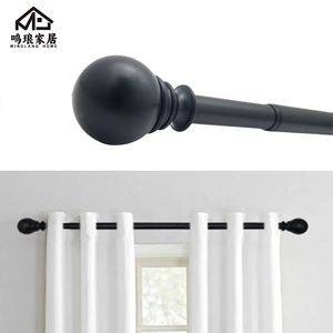 Tringles à rideaux uniques en métal <span class=keywords><strong>doré</strong></span> robustes/pratiques, tringles à fenêtres <span class=keywords><strong>de</strong></span> haute qualité pour la décoration <span class=keywords><strong>de</strong></span> la pièce - Product Image 5