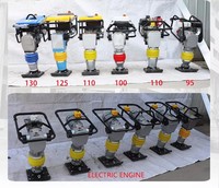 Compacteur de sol portatif à essence 20 kN pour travaux en espace restreint