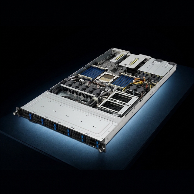 RS501A-E12-RS12U 1U AMD EPYC 9005 Server Dual GPU Support for AI Inference HPC Virtualization