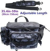 Engins de pêche, sac de pêche et équipement avec sac de stockage de grande capacité